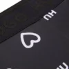 Stretch-Leggings für Kinder mit Logo und Herzchenprint