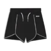 Stretch-Shorts für Kinder mit Logo und Paspelierung Stretch-Shorts für Kinder mit Logo und Paspelierung