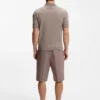 Strick-Pullover mit verdeckter Knopfleiste