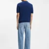 Strick-Pullover mit verdeckter Knopfleiste