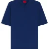 Strick-Pullover mit verdeckter Knopfleiste