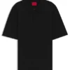 Strick-Pullover mit verdeckter Knopfleiste