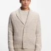 Strickjacke aus Kaschmir und Wolle