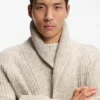 Strickjacke aus Kaschmir und Wolle