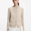 Strickjacke aus superfeiner Merinowolle