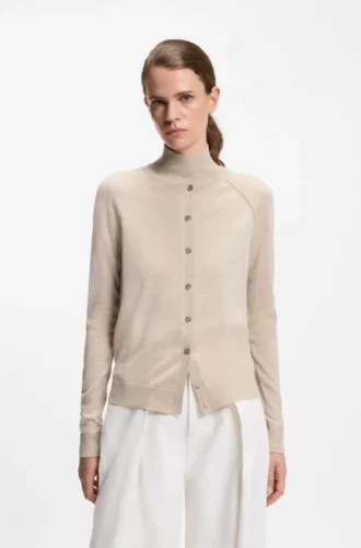 Strickjacke aus superfeiner Merinowolle