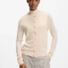 Strickjacke aus superfeiner Merinowolle