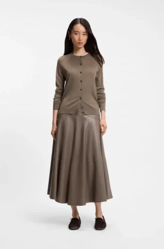 Strickjacke aus superfeiner Merinowolle