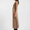Strickkleid mit Satinrock