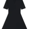 Strickkleid mit Skipperkragen