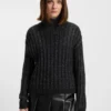 Strickpullover mit markanter Rippenstruktur
