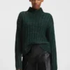 Strickpullover mit markanter Rippenstruktur