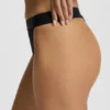 String aus Stretch-Baumwolle mit rotem Logo String aus Stretch-Baumwolle mit rotem Logo