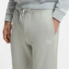 Sweathose aus Baumwollfrottee mit Logo-Patch
