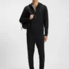 Sweathose aus Baumwollfrottee mit Logo-Patch