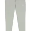 Sweathose aus Baumwollfrottee mit Logo-Patch