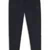 Sweathose aus Baumwollfrottee mit Logo-Patch