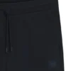 Sweathose aus Baumwollfrottee mit Logo-Patch