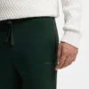 Sweathose mit Bündchen aus Baumwollfrottee mit Logo-Print