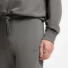 Sweathose mit Bündchen aus Baumwollfrottee mit Logo-Print