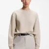 Sweatshirt aus Baumwolle mit Resort-Schriftzug-Logo