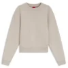 Sweatshirt aus Baumwolle mit Resort-Schriftzug-Logo