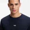 Sweatshirt aus Baumwollfrottee mit Logo und charakteristischen Streifen