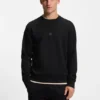 Sweatshirt aus Baumwollmischung mit Double-B-Monogramm Sweatshirt aus Baumwollmischung mit Double-B-Monogramm