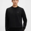 Sweatshirt aus Baumwollmischung mit Double-B-Monogramm Sweatshirt aus Baumwollmischung mit Double-B-Monogramm