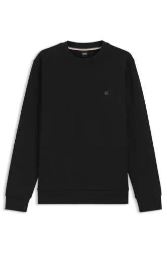 Sweatshirt aus Baumwollmischung mit Double-B-Monogramm
