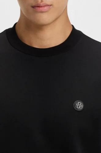 Sweatshirt aus Baumwollmischung mit Double-B-Monogramm
