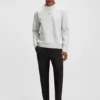 Sweatshirt aus Baumwollmischung mit Double-B-Monogramm Sweatshirt aus Baumwollmischung mit Double-B-Monogramm