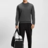 Sweatshirt aus Baumwollmischung mit Double-B-Monogramm