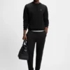 Sweatshirt aus Baumwollmischung mit Double-B-Monogramm