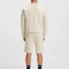 Sweatshirt aus Baumwollmischung mit Double-B-Monogramm Sweatshirt aus Baumwollmischung mit Double-B-Monogramm