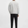 Sweatshirt aus Baumwollmischung mit Double-B-Monogramm Sweatshirt aus Baumwollmischung mit Double-B-Monogramm