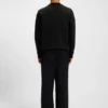 Sweatshirt aus Baumwollmischung mit Double-B-Monogramm Sweatshirt aus Baumwollmischung mit Double-B-Monogramm