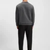 Sweatshirt aus Baumwollmischung mit Double-B-Monogramm