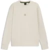 Sweatshirt aus Baumwollmischung mit Double-B-Monogramm Sweatshirt aus Baumwollmischung mit Double-B-Monogramm