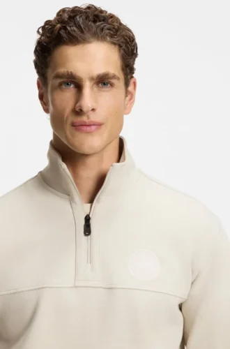 Sweatshirt aus Baumwollmischung mit Tennis-Logo