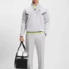 Sweatshirt aus gestepptem Jacquard in lockerer Passform