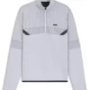 Sweatshirt aus gestepptem Jacquard in lockerer Passform