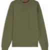 Sweatshirt in Relaxed-Fit aus Baumwollfrottee mit Logo-Detail