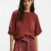 Sweatshirt mit Ballonärmeln in Oversize-Passform
