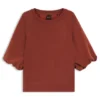 Sweatshirt mit Ballonärmeln in Oversize-Passform