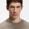 Sweatshirt mit gestapeltem Logo aus Baumwollmischung