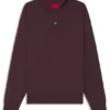 Sweatshirt mit gestapeltem Logo aus Baumwollmischung