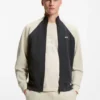 Sweatshirt mit Kontrastpaspel aus Baumwollmischung
