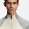 Sweatshirt mit Kontrastpaspel aus Baumwollmischung