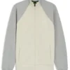 Sweatshirt mit Kontrastpaspel aus Baumwollmischung
